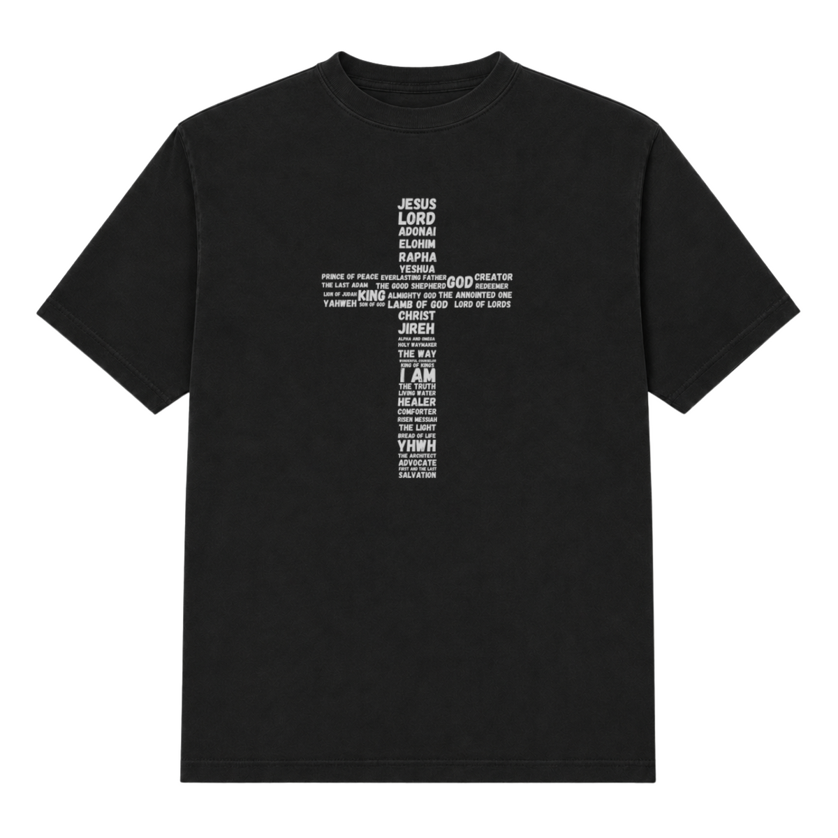 His Names Tee - Pre-order
