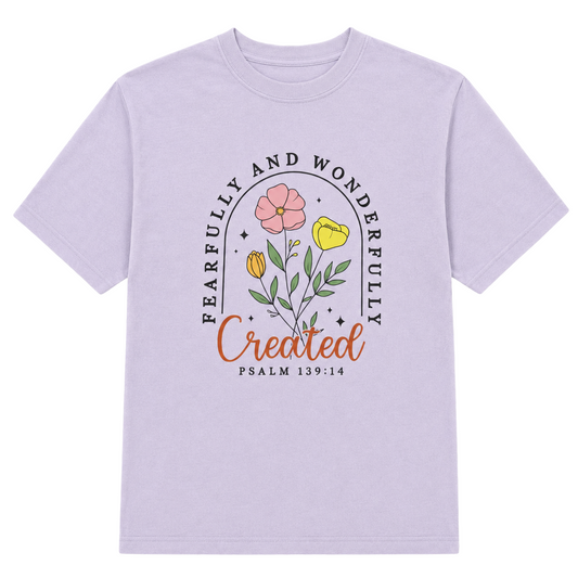 Fearfully and Wonderfully Created Tee - Pre-order