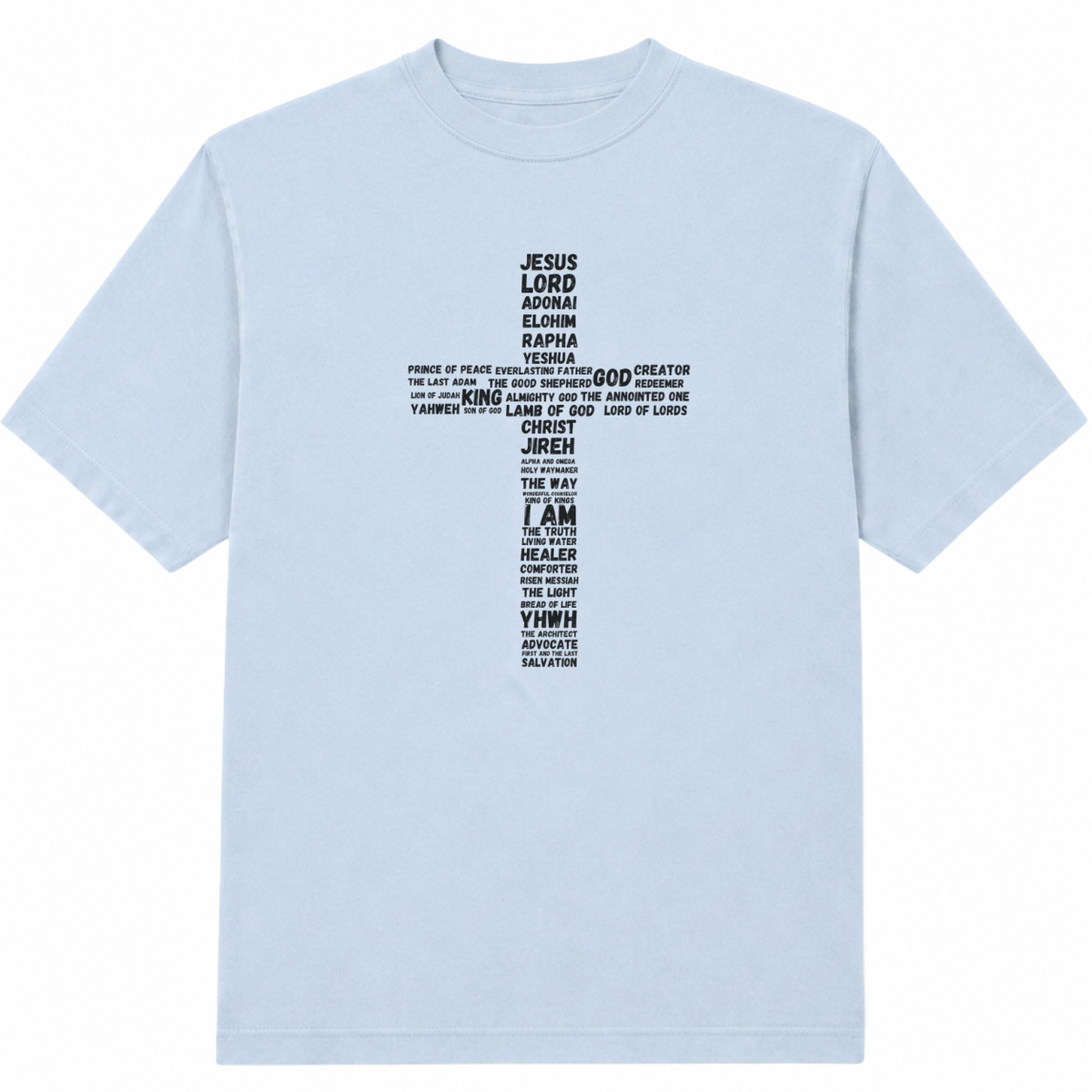 His Names Tee - Pre-order