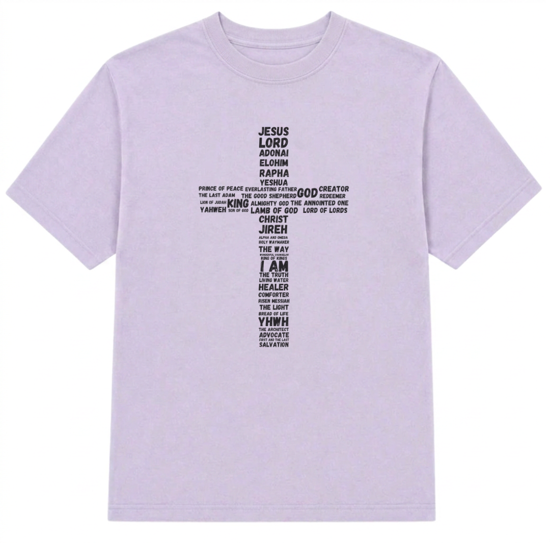 His Names Tee - Pre-order