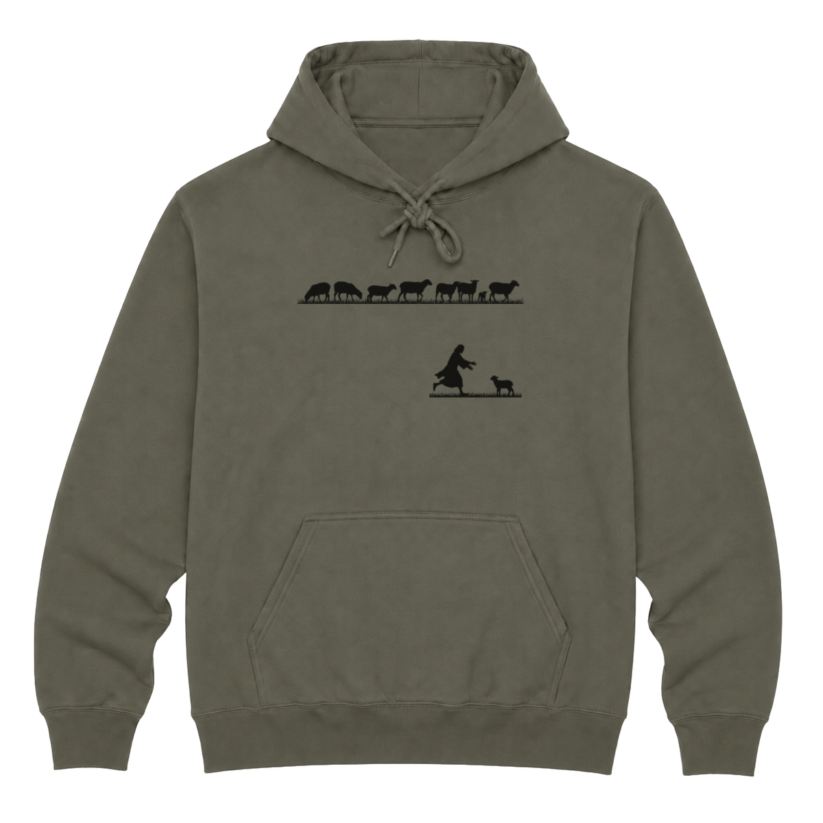 He Left the Ninety-nine Hoodie - 𝙚𝙢𝙗𝙧𝙤𝙞𝙙𝙚𝙧𝙚𝙙 𝙙𝙚𝙨𝙞𝙜𝙣 - Pre-order
