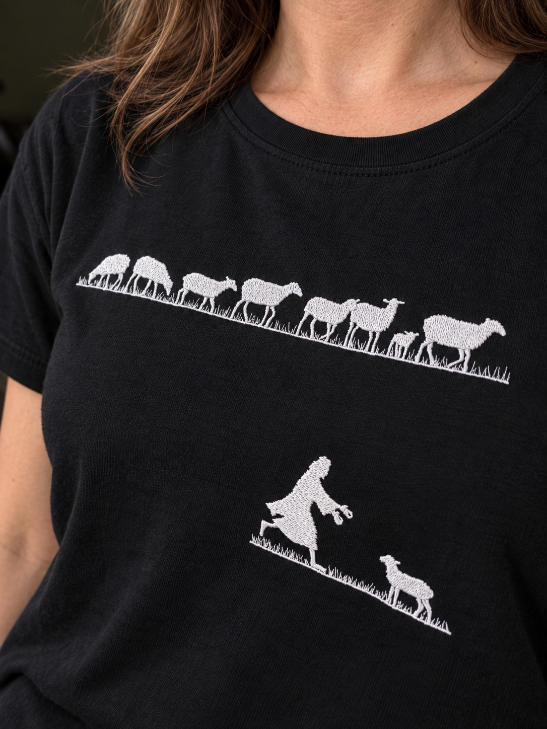 He Left The Ninety-nine To Find the One Tee - 𝙚𝙢𝙗𝙧𝙤𝙞𝙙𝙚𝙧𝙚𝙙 𝙙𝙚𝙨𝙞𝙜𝙣 - Pre-order