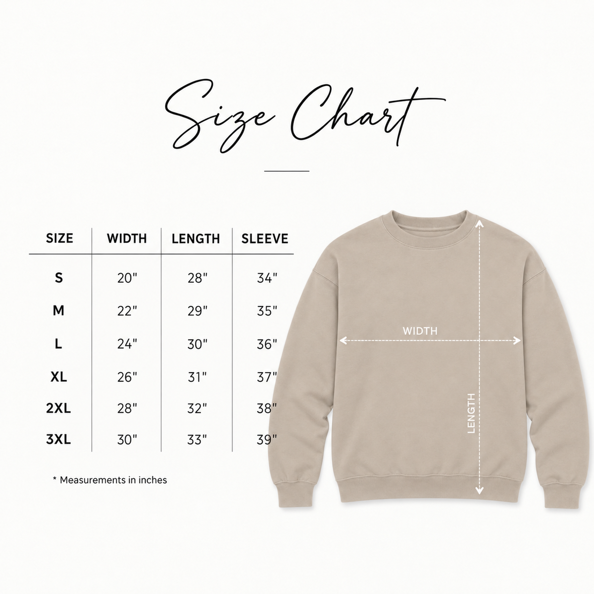 I Wear My Heart On My Sleeve Crewneck - Pre-order