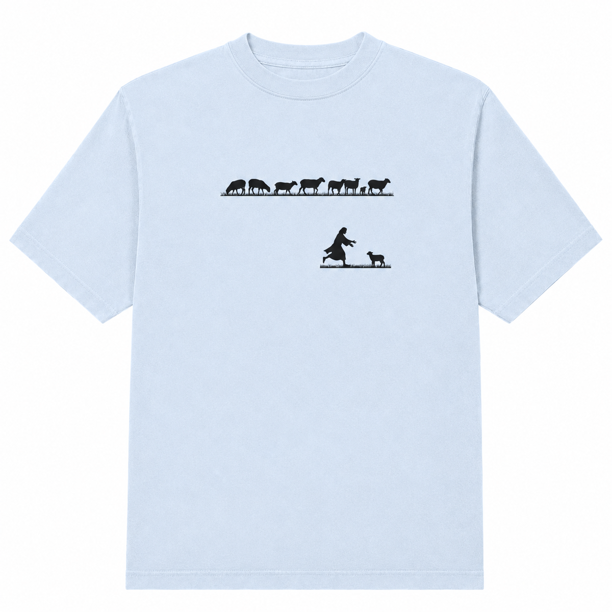 He Left The Ninety-nine To Find the One Tee - 𝙚𝙢𝙗𝙧𝙤𝙞𝙙𝙚𝙧𝙚𝙙 𝙙𝙚𝙨𝙞𝙜𝙣 - Pre-order