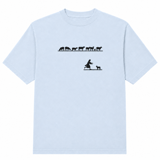 He Left The Ninety-nine To Find the One Tee - 𝙚𝙢𝙗𝙧𝙤𝙞𝙙𝙚𝙧𝙚𝙙 𝙙𝙚𝙨𝙞𝙜𝙣 - Pre-order