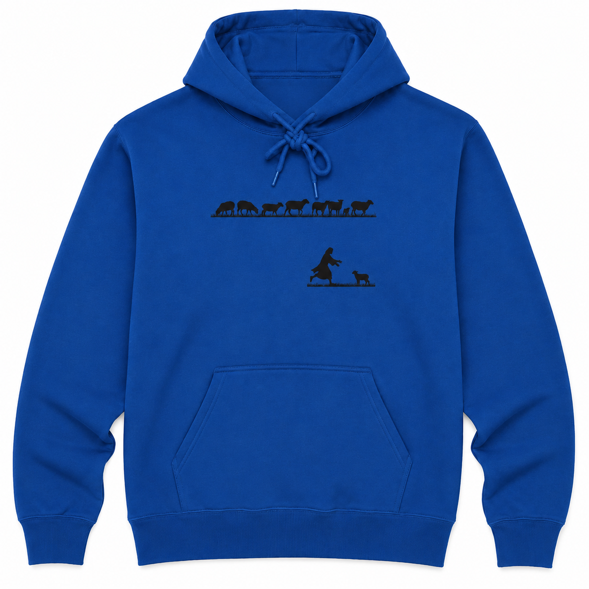 He Left the Ninety-nine Hoodie - 𝙚𝙢𝙗𝙧𝙤𝙞𝙙𝙚𝙧𝙚𝙙 𝙙𝙚𝙨𝙞𝙜𝙣 - Pre-order